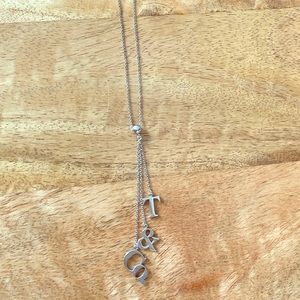 Tiffany & Co. "T&Co" lariat necklace, 18"